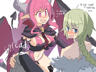 artist:noodle colored disgaea_3 lewd male_angel succubus // 800x600 // 304KB