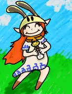 bunny_hood colored majora's_mask milk romani the_legend_of_zelda // 1536x2000 // 695KB