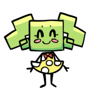 1girl artist:deeznutterbutterz mimi paper_mario super_paper_mario // 1366x1318 // 222KB