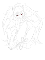 1girl artist:zeniselv bombergirl grim_aloe tagme // 1225x1610 // 411KB