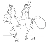 1girl critical_miss erin_stout marigold meta not_vidya nude phoebe_and_her_unicorn unicorn // 1075x967 // 271KB