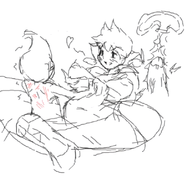 femdom huge_breasts kumatora lucas mother_(series) mother_3 plump thick_thighs // 806x742 // 285KB