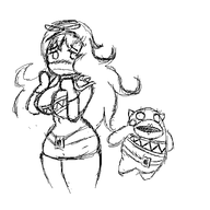 cosplay kyoryu_violet kyoryugers murasaki senran_kagura // 587x587 // 28KB