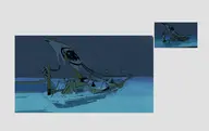 artist:mothimas background boat okami ruins water wip // 1661x1048 // 712KB
