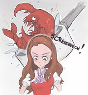 colored idolm@ster iori_minase lobster text // 931x1000 // 643KB
