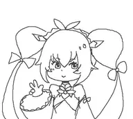 1girl artist:bupiti chibi dodonpachi_saidaioujou saya // 436x393 // 29KB