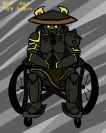 colored divine_cybermancy e.y.e huan_lo_pan text wheelchair // 910x1144 // 265KB