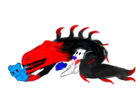 artist:bad-draw collab lizard mice_lantern rain_world red_lizard slugcat spring_collab_2020 // 1600x1200 // 577KB