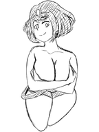 artist:punished_vporeon cleavage presenting pyra xenoblade xenoblade_chronicles xenoblade_chronicles_2 // 1500x2000 // 727KB