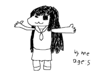 1girl binary_art eyepatch long_hair mirai mspaint nrub'yodryth senran_kagura skirt text // 800x600 // 16KB