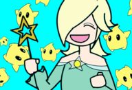 animated colored leekspin rosalina super_mario_bros. super_mario_galaxy wand // 352x240 // 47KB