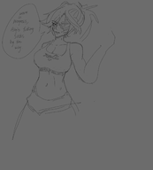 baiken bra guilty_gear sweat wip // 1400x1550 // 214KB