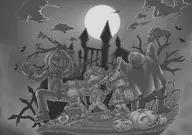 3girls artist:unknown breasts chibi halloween shorts tagme thick_thighs wide_hips // 4000x2806 // 2.6MB