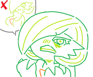 alternate_breast_size angry artist:2x gardevoir pokemon speech_bubble // 479x393 // 13KB