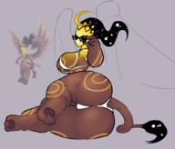 1girl artist:amillionbears guardian_of_mana torchlight // 1729x1481 // 858KB