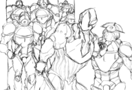 corrupted corrupted_lancer rhino skana sketch warframe // 2200x1500 // 2.3MB