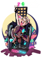 2girls artist:justdavefnd marina pearl // 1350x1850 // 1.4MB