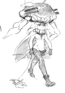 abyssal artist:akunim kantai_collection lobster parody standard_carrier_wo-class wo wo-class // 1362x1944 // 167KB