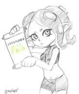 1girl agent_8 artist:jpegged meta octoling scroll splatoon text // 1256x1480 // 660KB